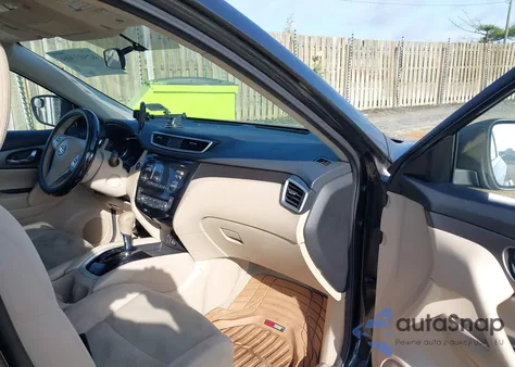 2014 Nissan Rogue Sv z USA, uszkodzony, nr VIN 5N1AT2MK8EC790328